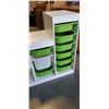 Image 2 : IKEA 3 TIER ORGANIZER W/ BINS