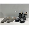 Image 1 : Size 7 Womens Steve Madden Bidazzled Flats/ Polkadot Platform Sunville Rainboots.
