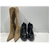 Image 1 : Wild Diva Suede Boots Womens Size 7 And Olivia Miller Faux Leather Boots Womens Size 7