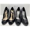 Image 1 : Trendzone Simple Open Toe Heels And Colin Stuart Classy Black Heels Both Womens 7