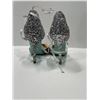 Image 2 : Betsy Johnson Strappy Glitter Heels Womens 7