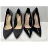 Image 1 : Aldo Sleep Black Heels With Hear Accent And Vince Camuto Tree Accent Heels Both Womens 7