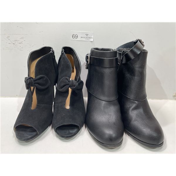 Madden Girl Black Fall Boots And Micheal Kors Open Concept Booties Both Womens 7