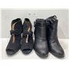 Image 1 : Madden Girl Black Fall Boots And Micheal Kors Open Concept Booties Both Womens 7