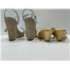 Image 4 : Micheal Kors Bougie Boho Style Wedges And Metro Godlen Sandals Both Womens 7