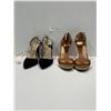 Image 1 : Micheal Kors Bougie Boho Style Wedges And Liliana Strappy Studded Heels Both Womens 7