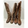 Image 1 : Hot Rated Knee Hight Classy Farm Girl Boots And Vince Camuto Country Style Boots Both Womens 7
