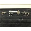 Image 2 : Collection Of 4 Vintage Shiny And Duo Costume Rings Range From Size 6-7