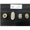 Image 1 : Collection Of 5 Vintage Chunky Costume Rings Range From Size 6-7