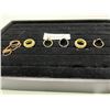 Image 2 : Collection Of 6 Vintage Blingy Gold Theme Costume Rings Range From Size 6-7
