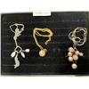 Image 1 : Assortment Of Vintage Ball Themed Costume Jewelry