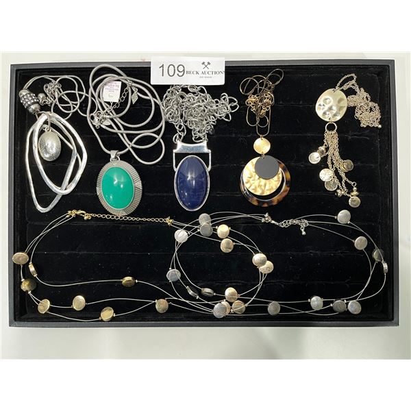 Assotment Of Vintage Costume Necklaces