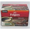 NEW 12 KEURIG CUPS FOLGERS MOCHA SWIRL COFFEE