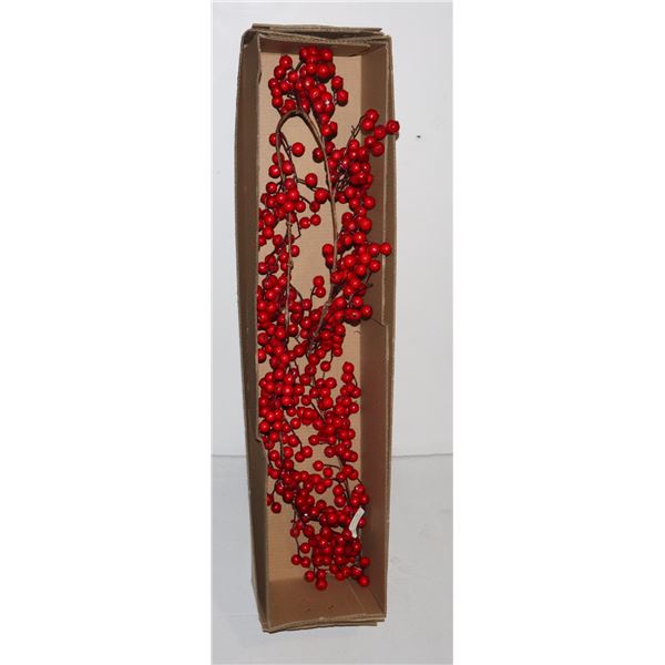 CRANBERRY GARLAND 2M 6' NEW