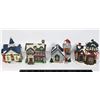 LOT OF X4 CHRISTMAS HOUSES IN GOOD CONDITION