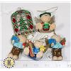 Image 1 : BUNDLE OF CHRISTMAS TREE ORNAMENTS