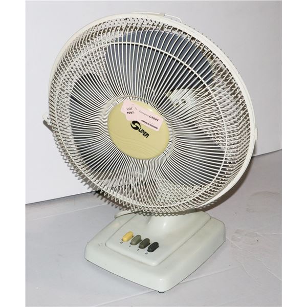 ESTATE "SUPER" 12" DIAMETER DESKTOP FAN