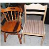 Image 1 : TWO WOOD CHAIRS