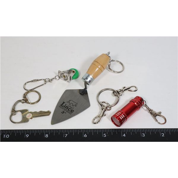 VARIOUS KEY CHAINS