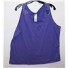 Image 1 : NEW PURPLE SIZE 1X TANK TOP WITH LACE DETAIL ON