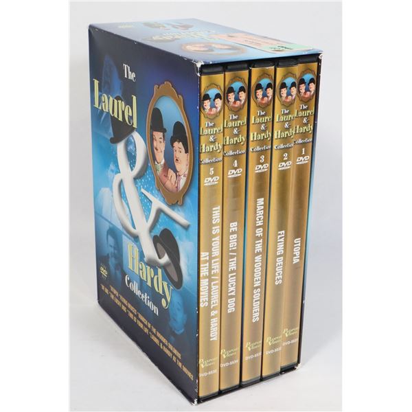 5 MOVIE "LAUREL & HARDY " COLLECTION