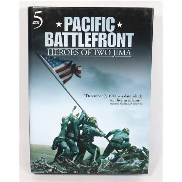 5DVD PACIFIC BATTLE FRONT "HEROES OF IWA JIMA"