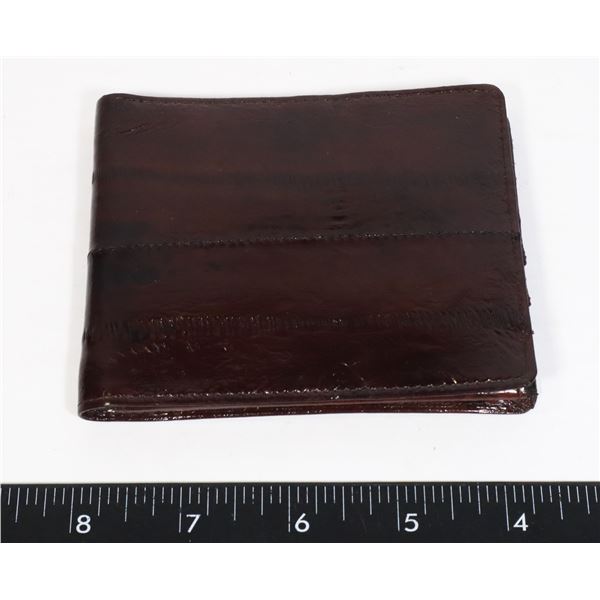 VINTAGE EEL SKIN LEATHER WALLET