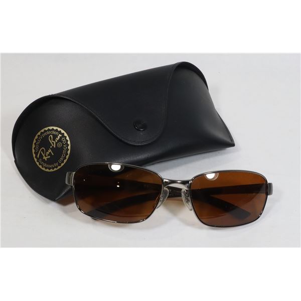 RAYBAN PRESCRIPTION SUNGLASSES IN RAY BAN CASE