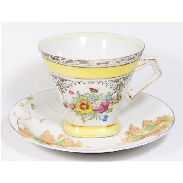 N&C TEACUP AND SAUCER