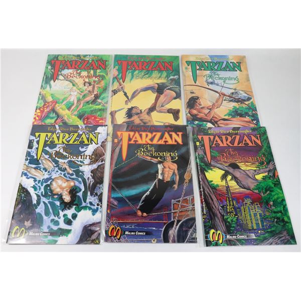 LOT OF MALIBU TARZAN COMICS