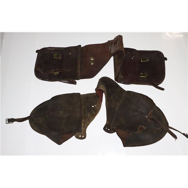 TWO HORSE SADDLE BAGS