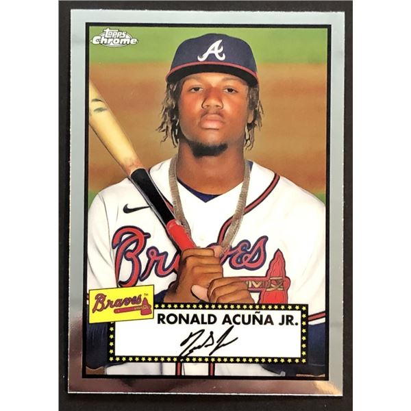 2021 TOPPS CHROME Ronald Acuna