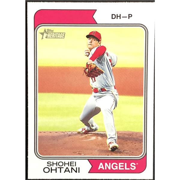 2023 TOPPS HERITAGE Shohei Ohtani (ER)