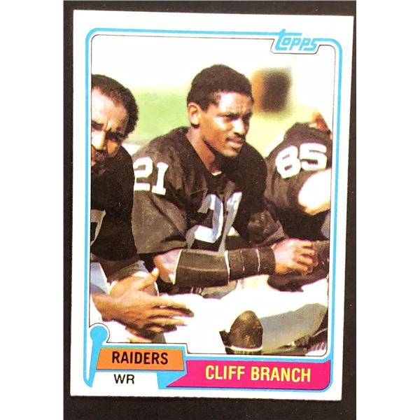 1981 TOPPS Cliff Branch (HOF)