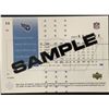 Image 2 : 2001 UPPER DECK NFL SAMPLE CARD - Eddie George
