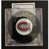 Image 1 : JEAN BELIVEAU (HOF) SIGNED MONTREAL CANADIENS PUCK