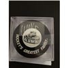 Image 1 : WENDEL CLARK SIGNED NHL ALUMNI PUCK