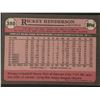 Image 2 : 1989 TOPPS Rickey Henderson (HOF)