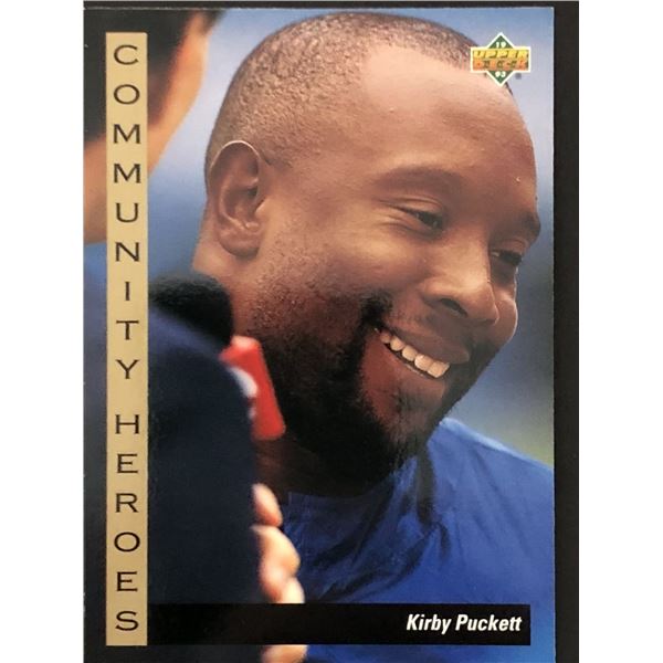 1993 UPPER DECK Kirby Puckett (HOF) SP