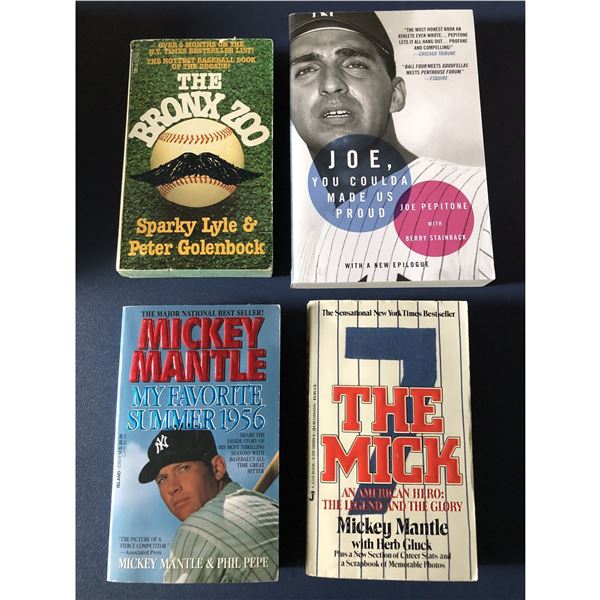 NY Yankees books (4)