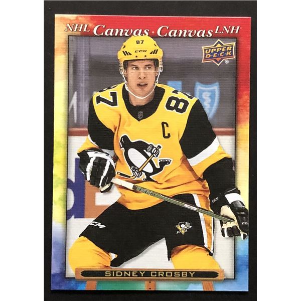 2021-22 UPPER DECK CANVAS Sidney Crosby