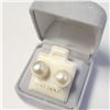 Image 3 : 14K YELLOW GOLD SOUTH SEA PEARL 9-9.5MM EARRINGS