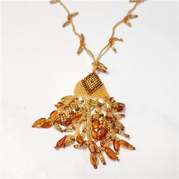 GENUINE RUSSIAN AMBER 25" NECKLACE