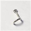 Image 3 : 14K WHITE GOLD 0.11G NOSE PIN