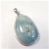 Image 2 : SILVER BIG AQUAMARINE 20.79G PENDANT