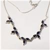 Image 1 : SILVER LOLITE 18" NECKLACE
