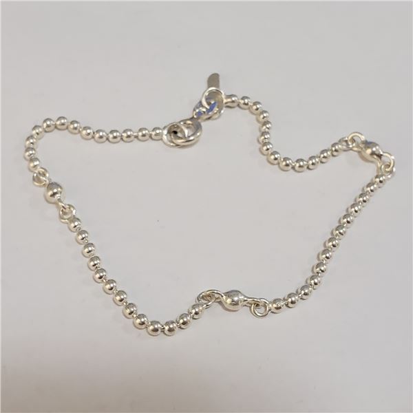 SILVER BRACELET (~LENGTH 7INCHES) (~WEIGHT 3.09G)