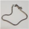 Image 1 : SILVER BRACELET (LENGTH 8.5INCHES) (WEIGHT 9.52G)