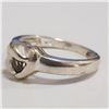 Image 3 : SILVER CUBIC ZIRCONIA RING (SIZE 7)(WEIGHT 3.29G)