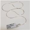 Image 1 : SILVER CHAIN(~LENGTH 16INCHES) (~WEIGHT 4.25G)
